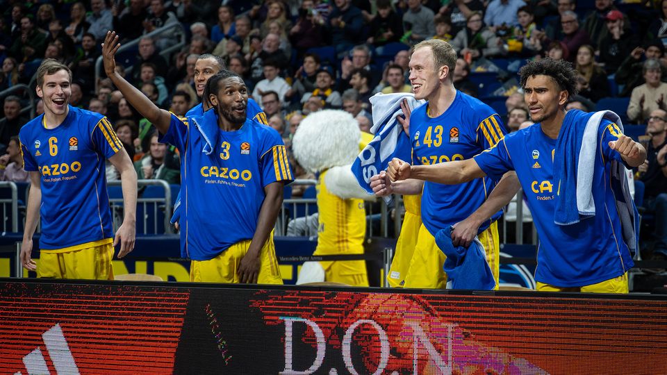 Härtetest für ALBA: EuroLeague-Champion Anadolu Efes Istanbul ist am Donnerstag zu Gast in Berlin
