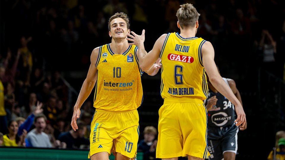 „In Bonn zu spielen ist immer tough!“: ALBA gastiert am Sonntag bei den Telekom Baskets 