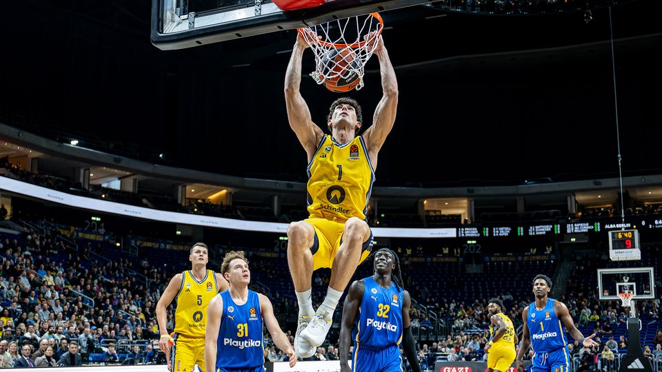 Donnerstag in Belgrad: ALBA trifft auf Maccabi Tel Aviv