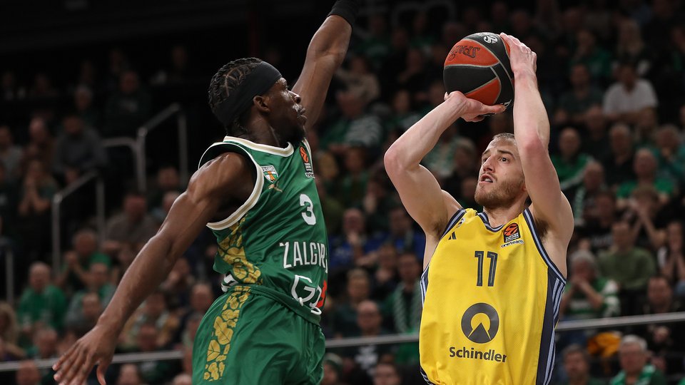 Chancenlos in Kaunas: ALBA verliert deutlich gegen Zalgiris