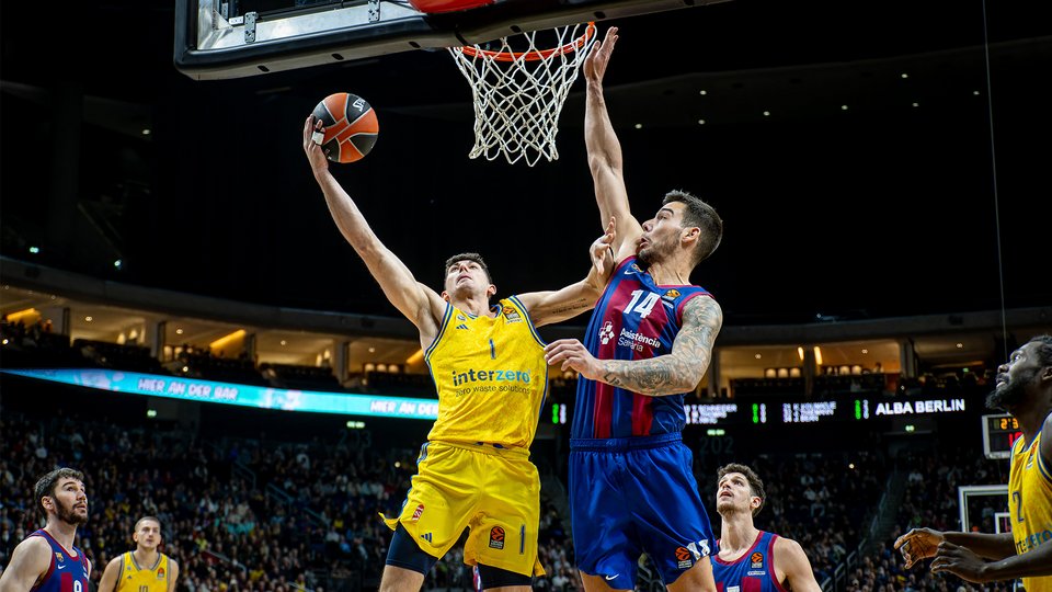 EuroLeague-Duell gegen den Tabellenzweiten: ALBA am Freitag zu Gast beim FC Barcelona