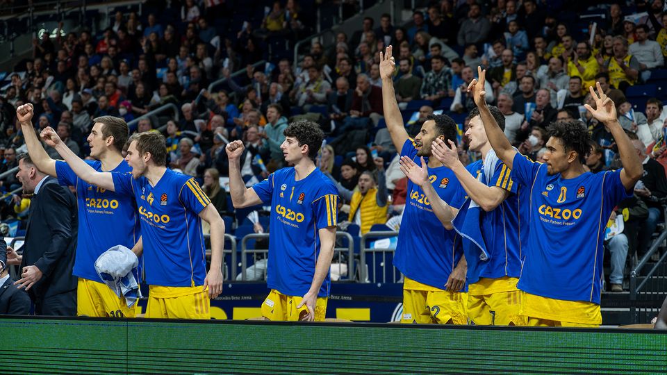 Gegen den Zweiten der EuroLeague: ALBA gastiert am Donnerstag bei Olympiakos Piräus